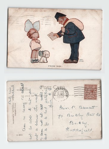 Vintage postcard mabel lucie - vintage,