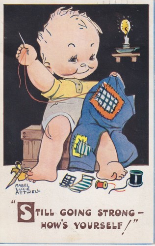 Postcard 1959 mabel lucie - postcard,