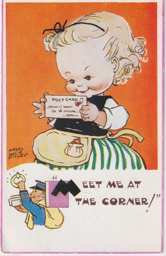 Mabel lucie attwell postcard - lucie,