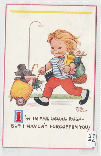 Mabel lucie attwell girl - mabel,