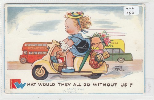 Mabel lucie attwell girl with - attwell,