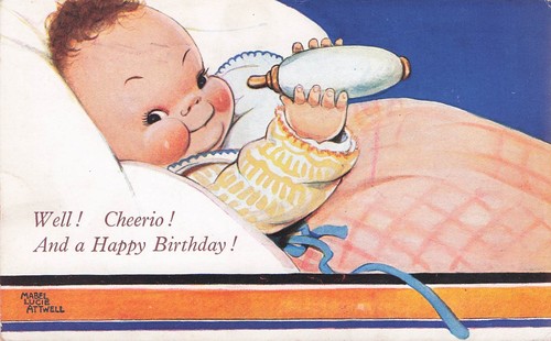 Mabel lucie attwell postcard - lucie,
