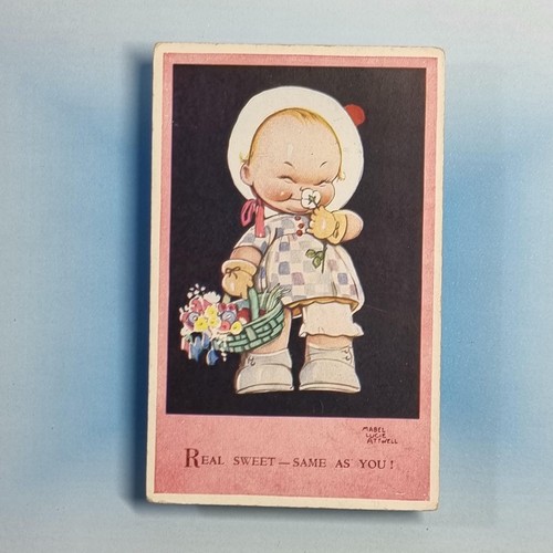 Mabel lucie attwell postcard - mabel,