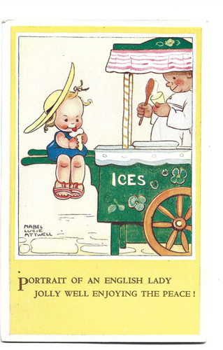 Mabel lucie attwell postcard - lucie,